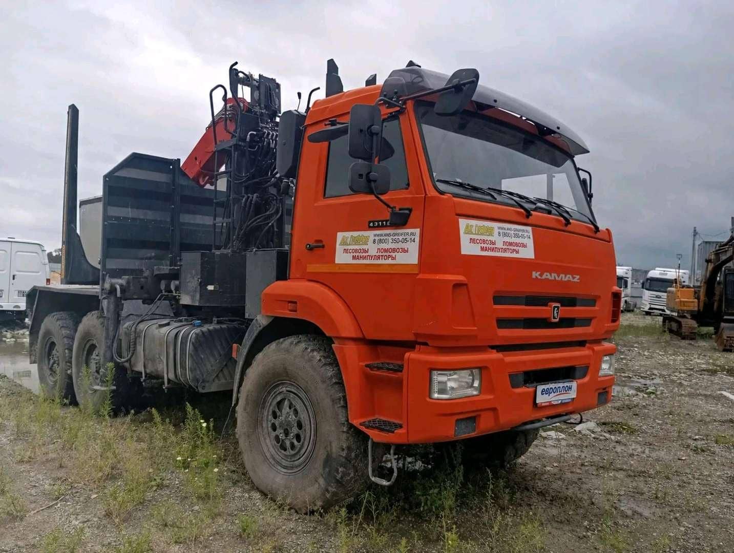 КАМАЗ 43118-50(E5),  24 270 км, 2021 года в лизинг