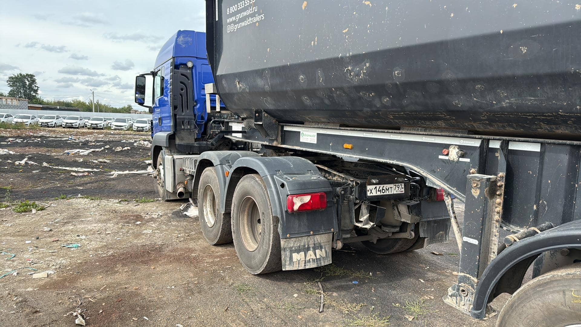 MAN TGS 33.480 6X4 BBS-WW (L),  498 310 км, 2019 года в лизинг