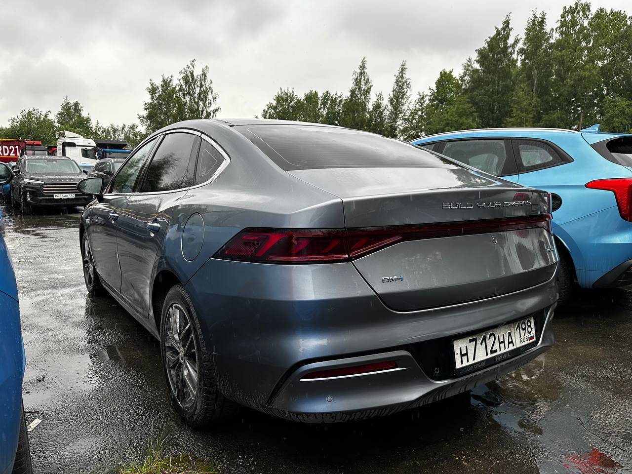 BYD QIN PLUS ,  8 861 км, 2022 года в лизинг