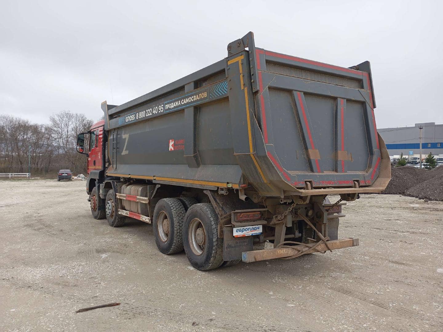HOWO Sitrak C7H 8x4,  308 062 км, 2022 года в лизинг