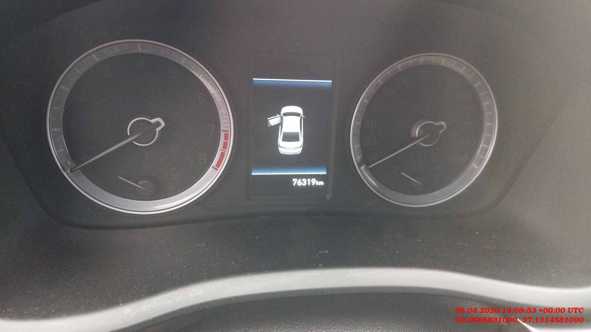 Hyundai Sonata,  76 319 км, 2017 года