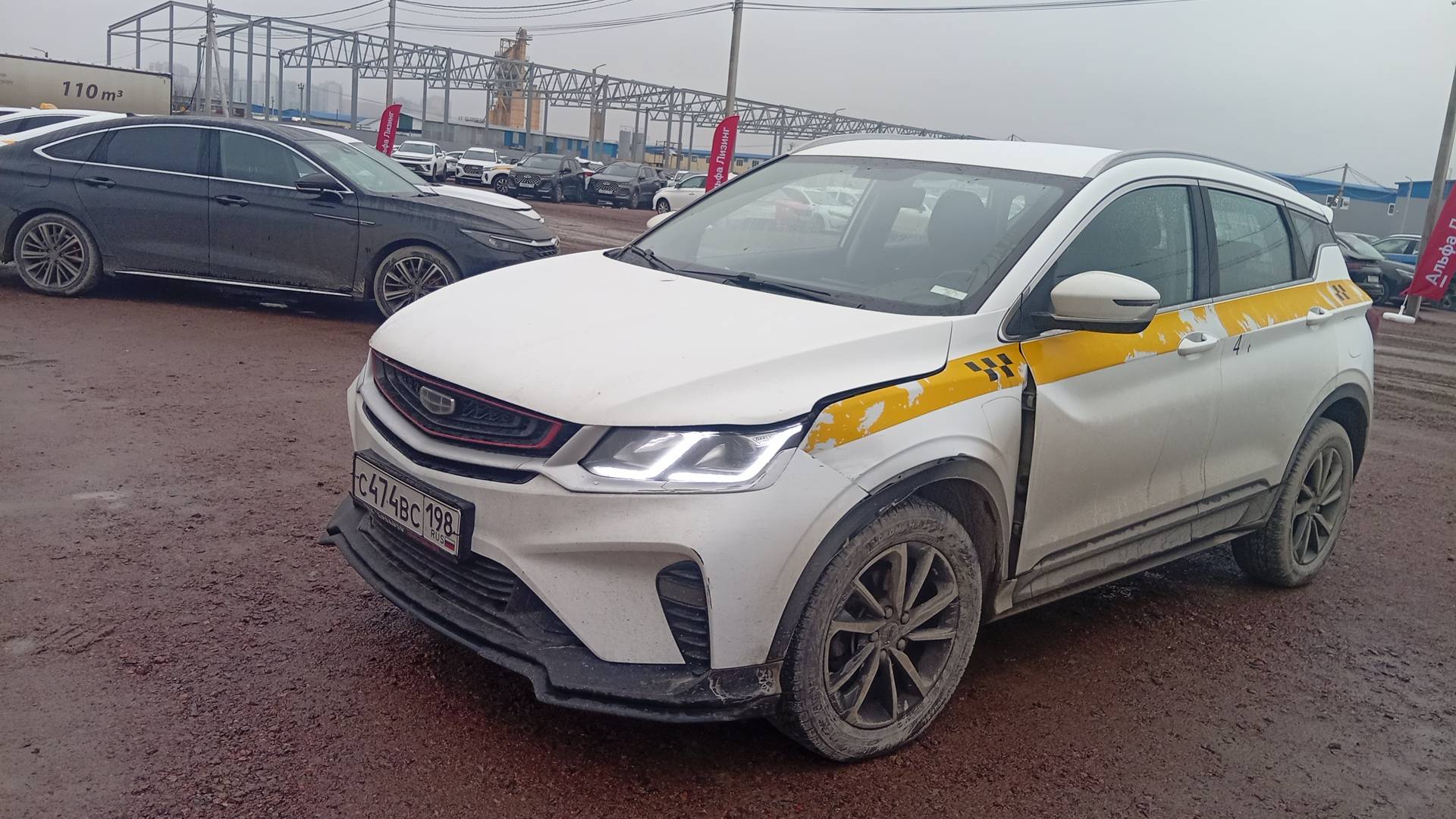 Geely Coolray,  206 116 км, 2023 года в лизинг