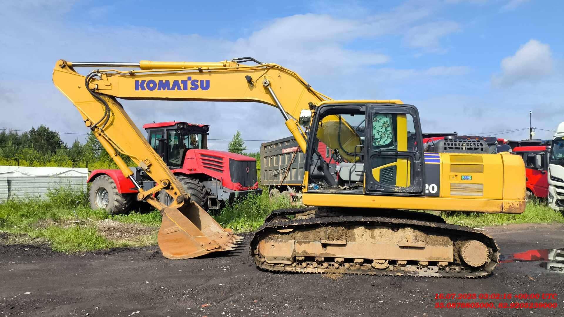 KOMATSU PC220-8MO, 2021 года в лизинг