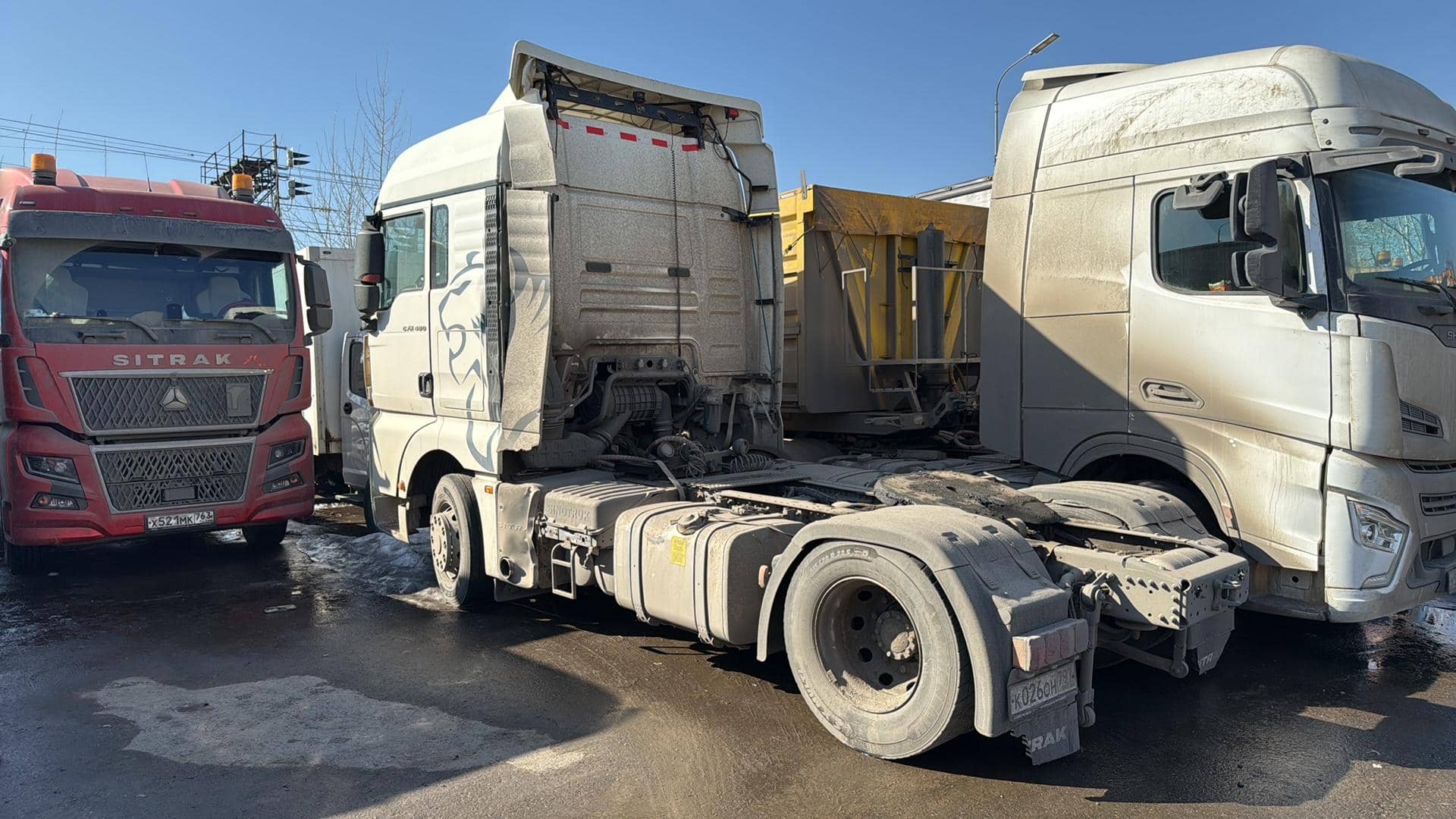 Sitrak ZZ4186V391HE,  350 000 км, 2023 года в лизинг