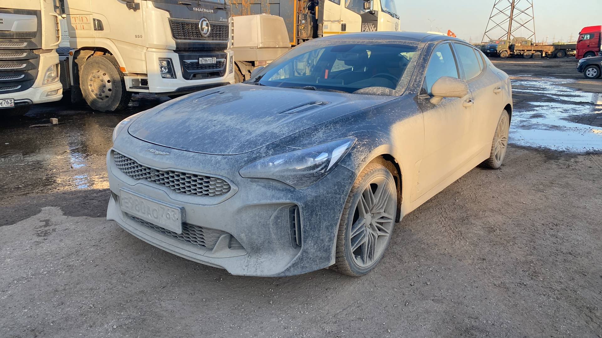KIA Stinger,  84 631 км, 2021 года в лизинг