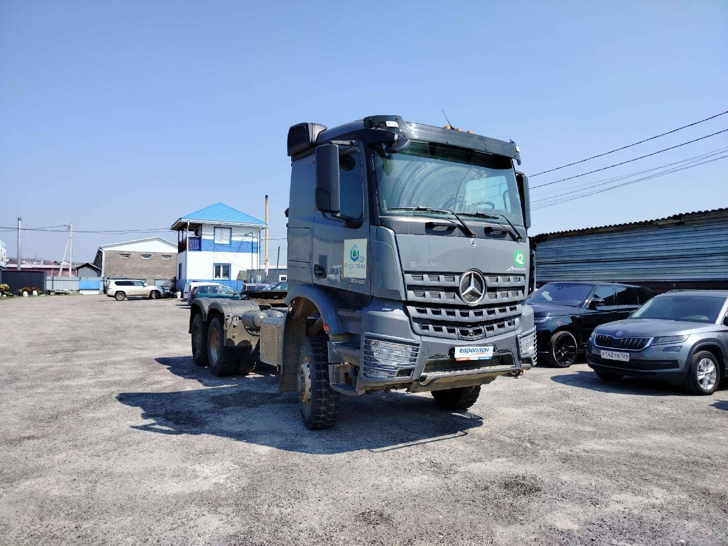 Mercedes-Benz Arocs 3348 AS 6x6 (ClassicSpace),  220 885 км, 2021 года в лизинг