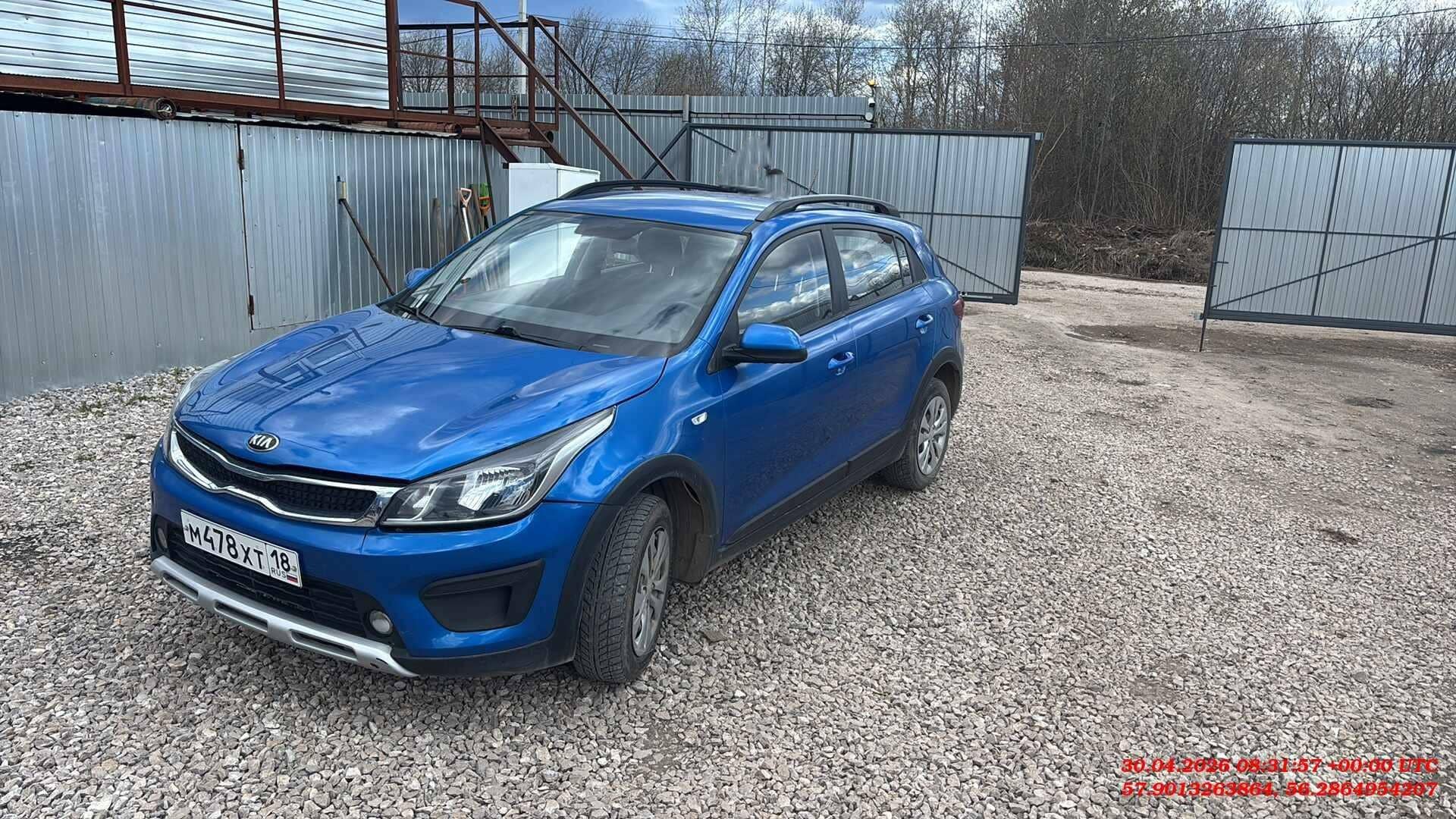 KIA Rio X-Line,  131 348 км, 2019 года в лизинг