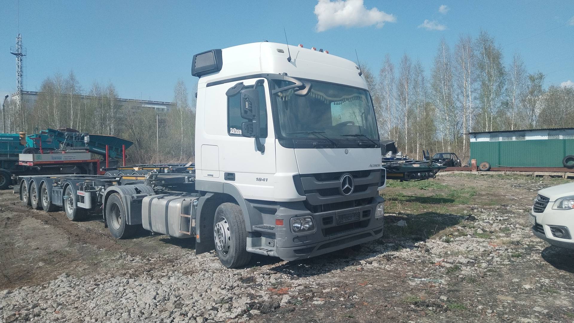 Mercedes-Benz Actros 3 1841 LS 4x2 (L),  1 035 656 км, 2018 года в лизинг