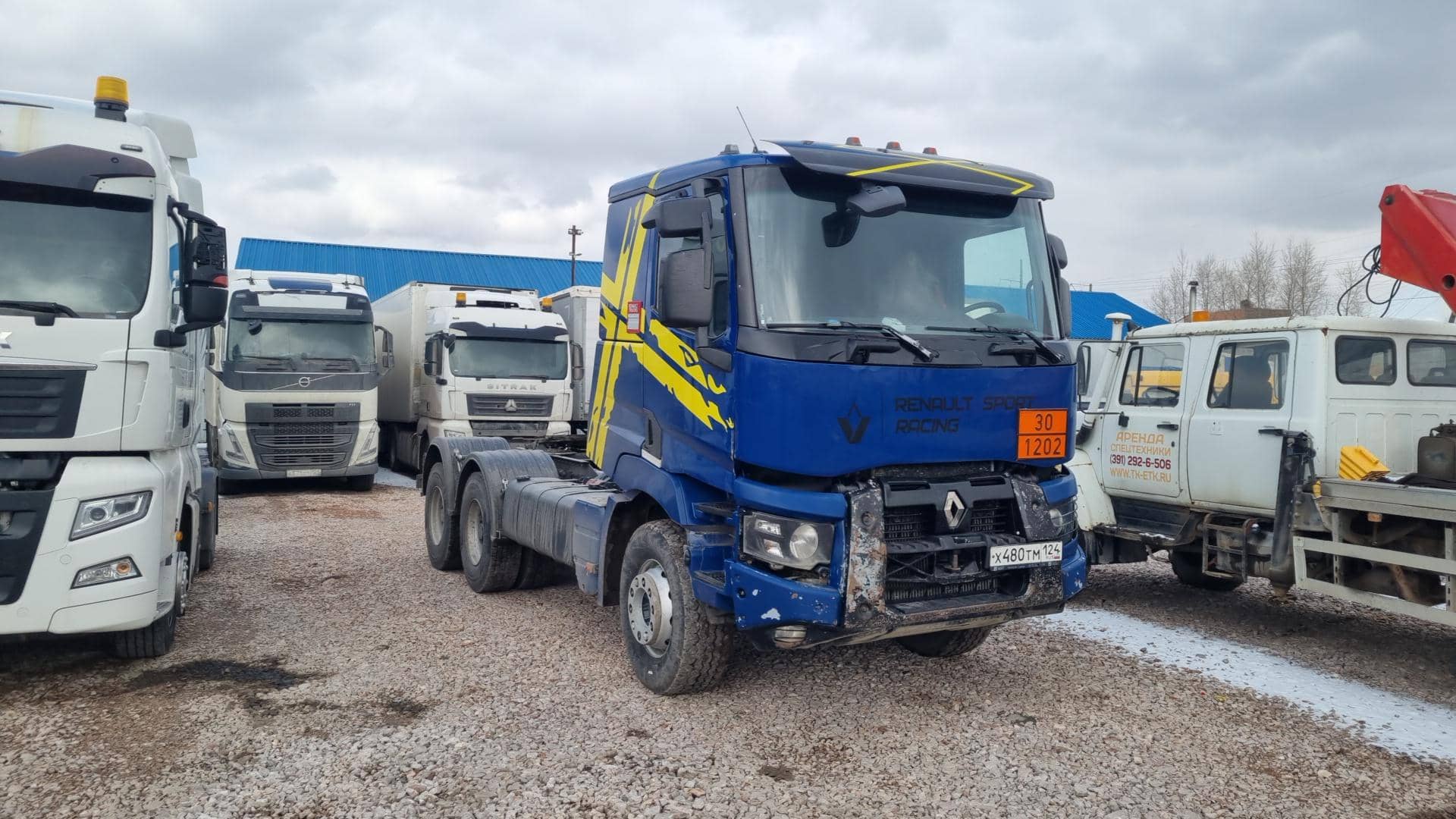 Renault C 440 6X4 (Sleeper Cab),  740 481 км, 2018 года в лизинг