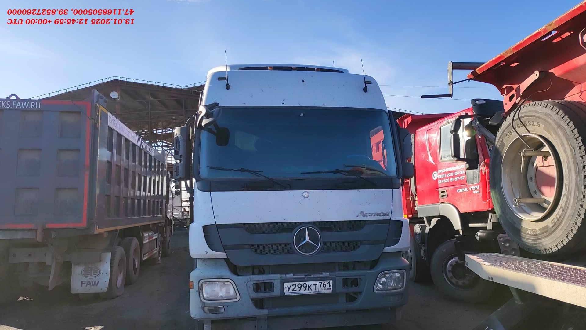 Mercedes-Benz Actros 3 1844 LS 4x2 (Megaspace),  680 164 км, 2018 года в лизинг