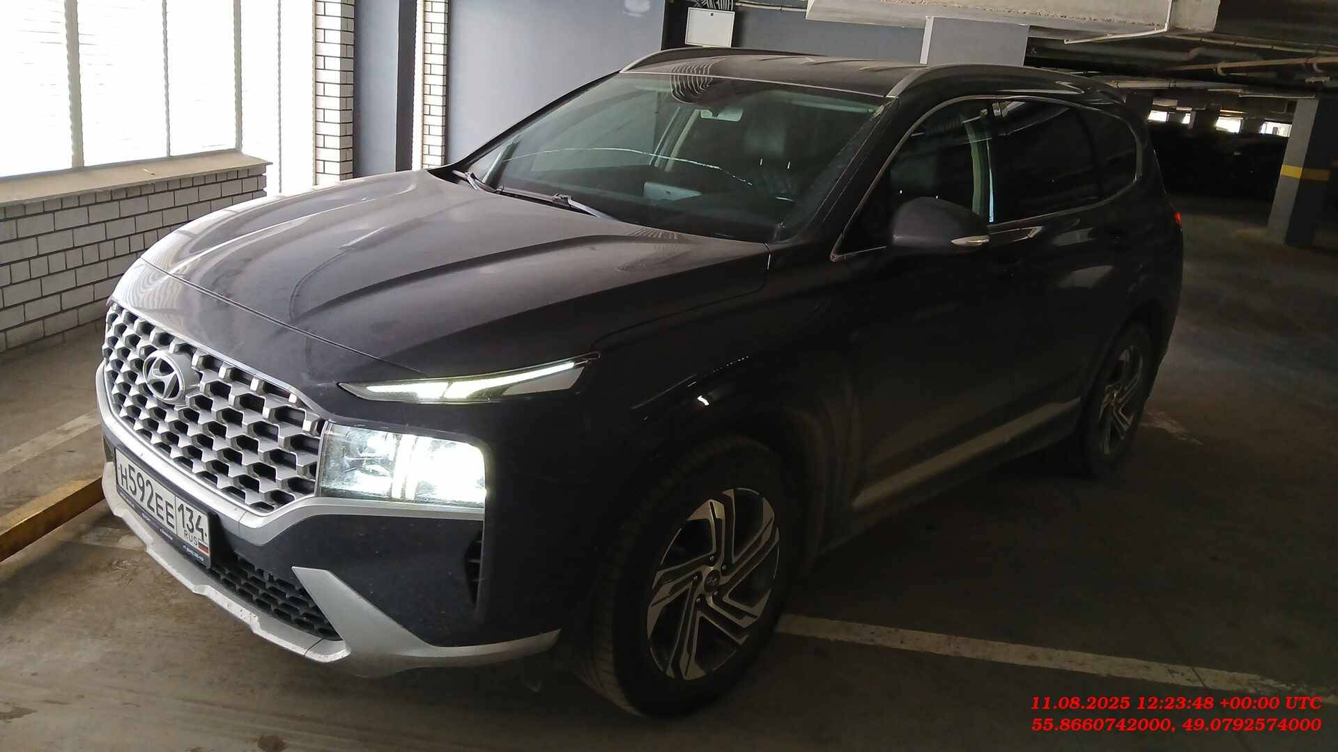 Hyundai Santa Fe,  89 347 км, 2022 года в лизинг