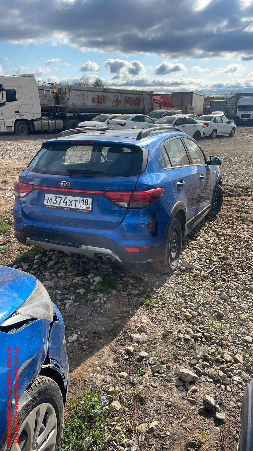 KIA Rio X-Line,  100 000 км, 2019 года