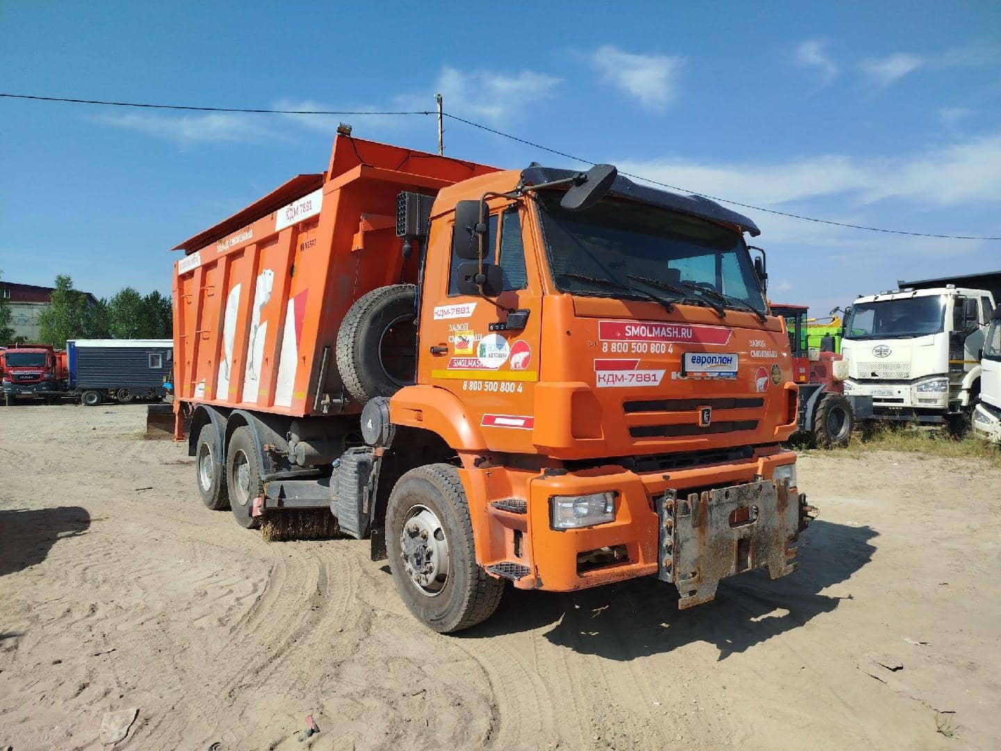 КАМАЗ 6520-B5,  73 580 км, 2023 года в лизинг