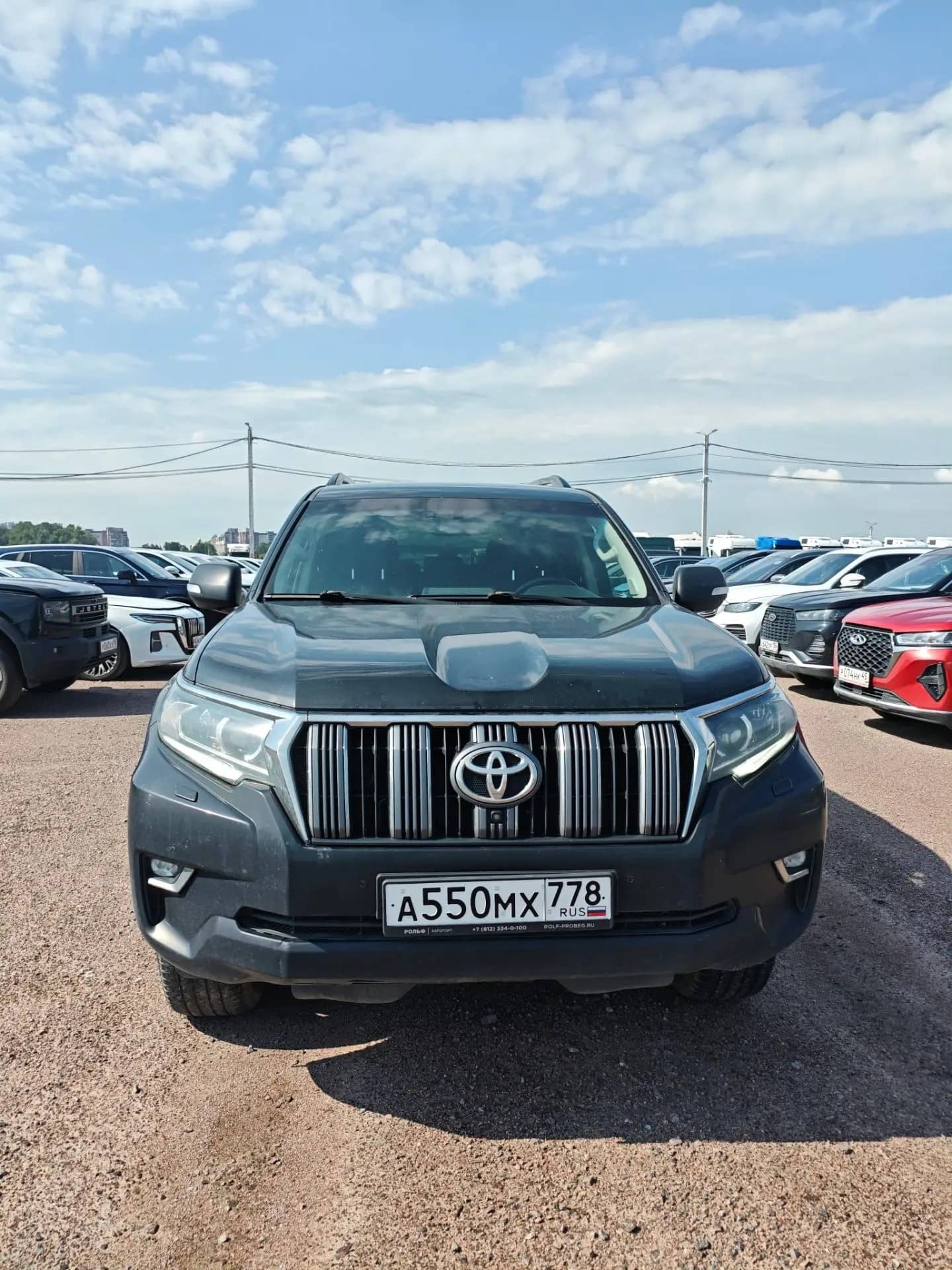 Toyota Land Cruiser Prado,  216 663 км, 2018 года