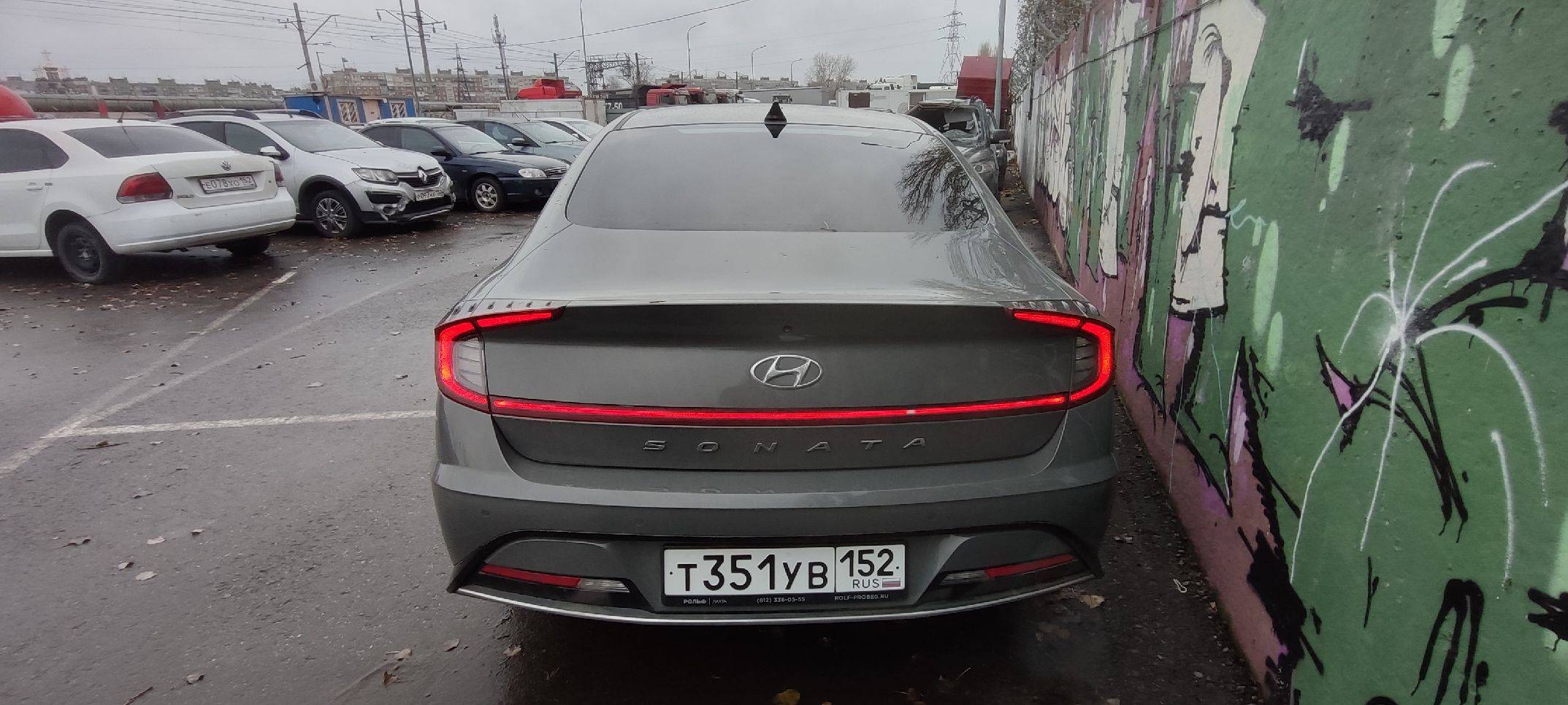 Hyundai Sonata,  171 609 км, 2020 года в лизинг