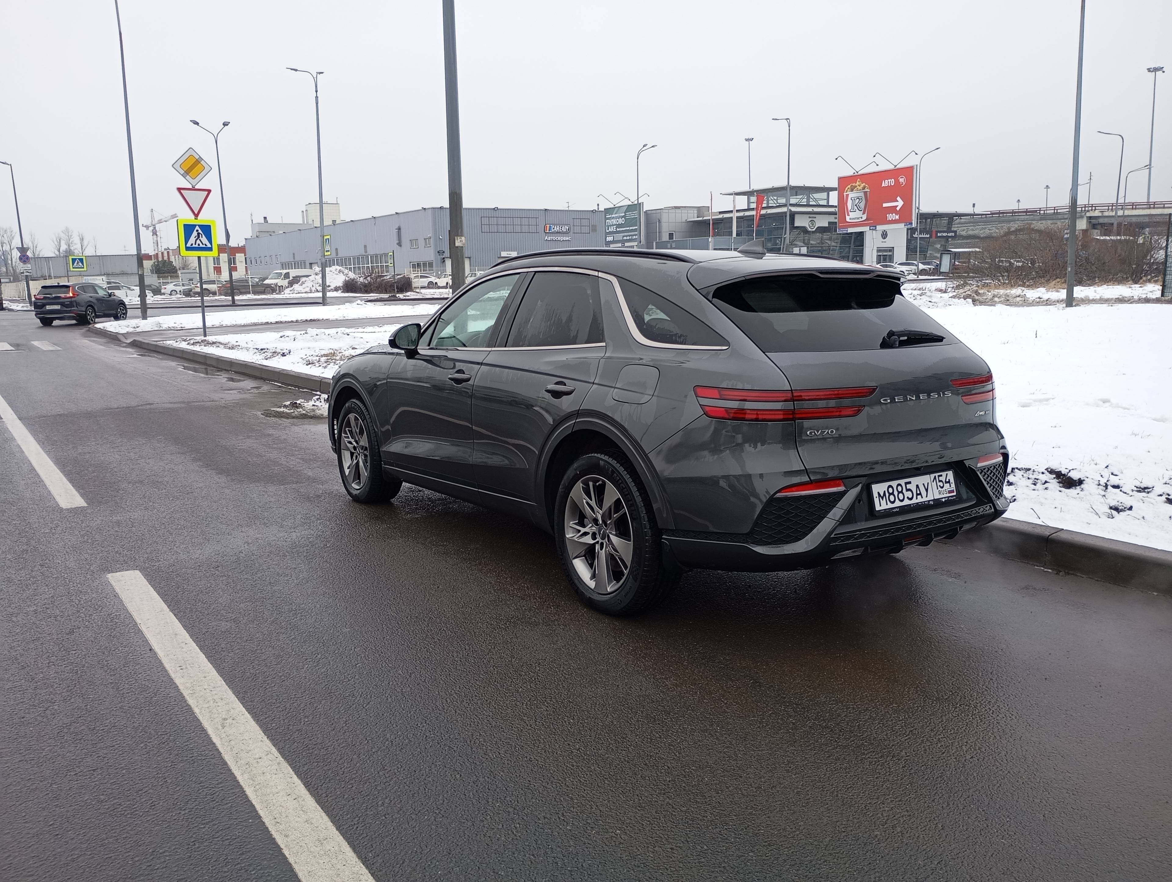 Genesis GV70,  53 298 км, 2021 года в лизинг