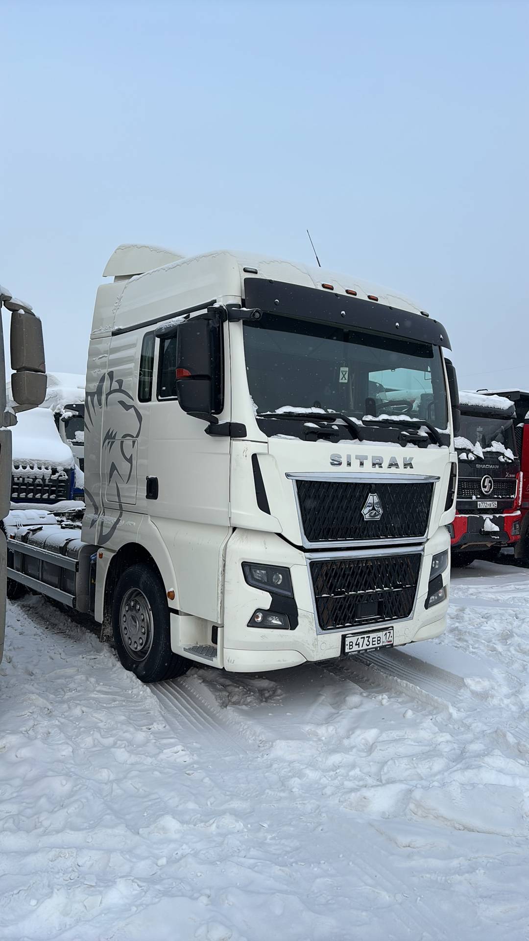Sitrak C7H MAX ZZ4186V391HE,  292 750 км, 2023 года в лизинг