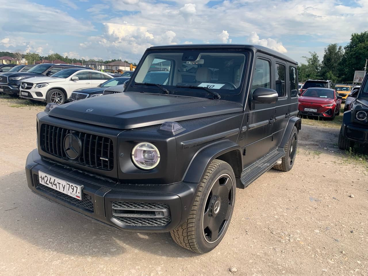 Mercedes-Benz G,  69 709 км, 2019 года в лизинг