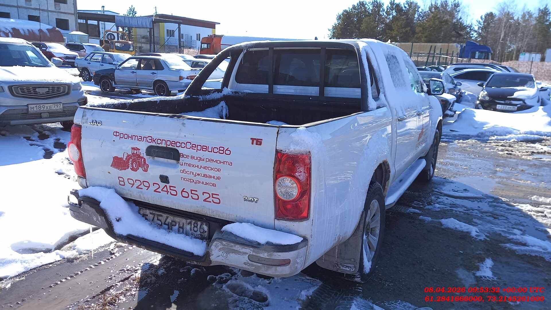 JAC T6,  165 570 км, 2022 года