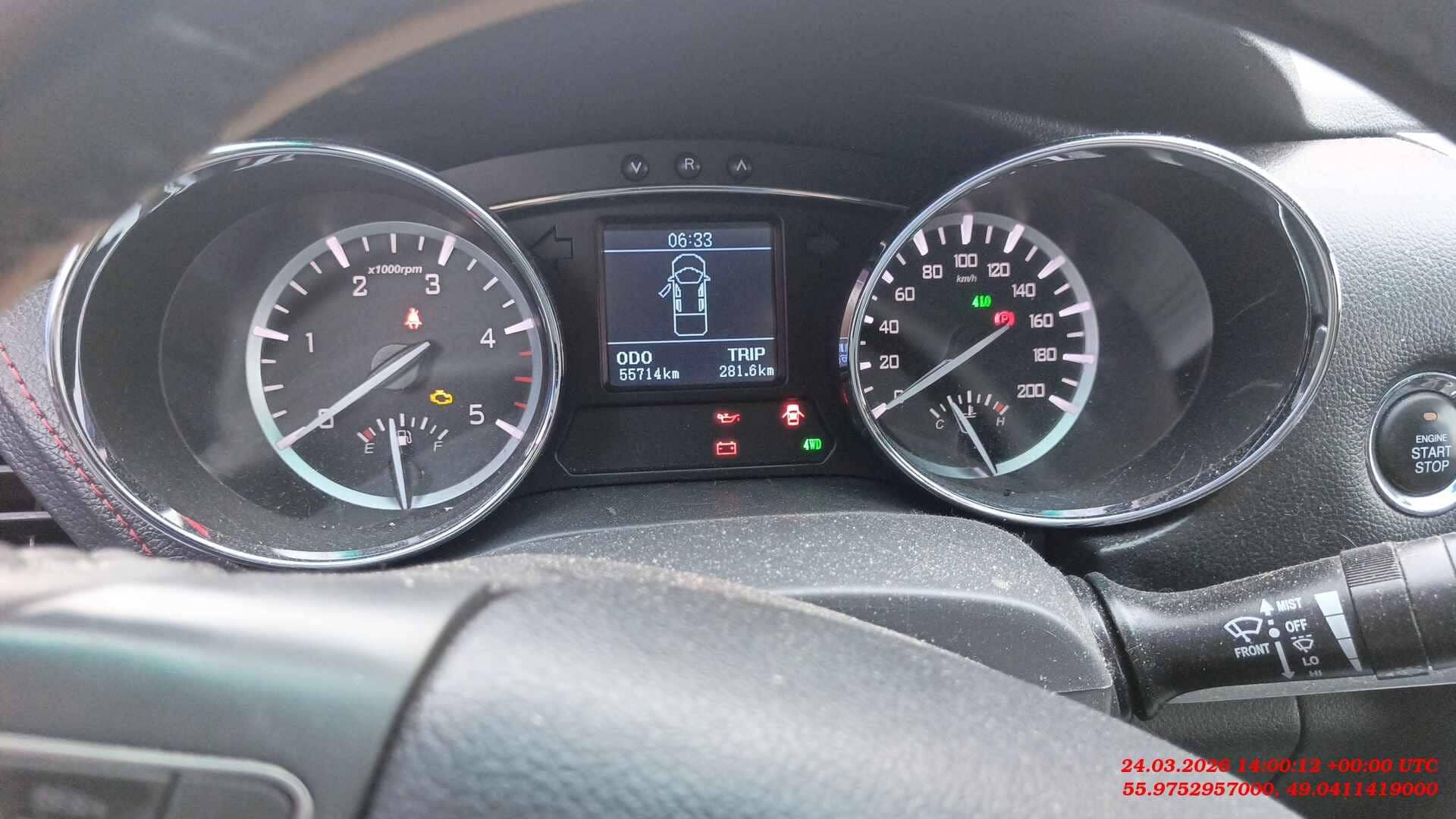 Sollers ST6,  55 714 км, 2024 года в лизинг