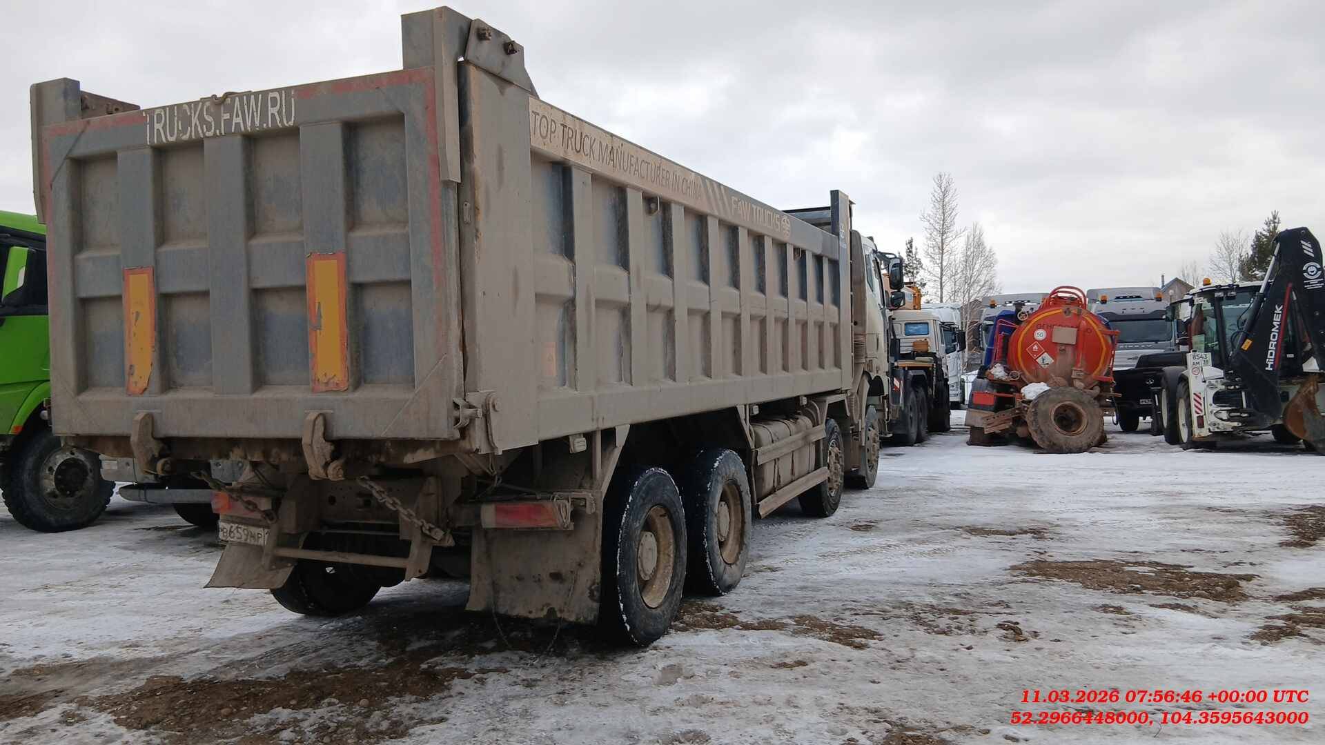 FAW CA3310P66K24T4E5 8х4,  190 726 км, 2022 года в лизинг