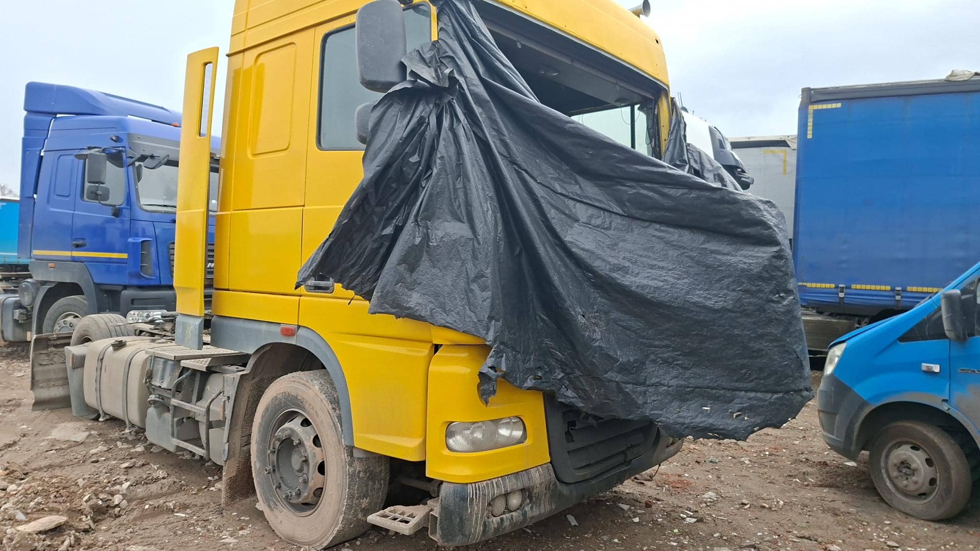 DAF XF105.460 FT 4x2 (Super Space Cab),  1 836 797 км, 2014 года