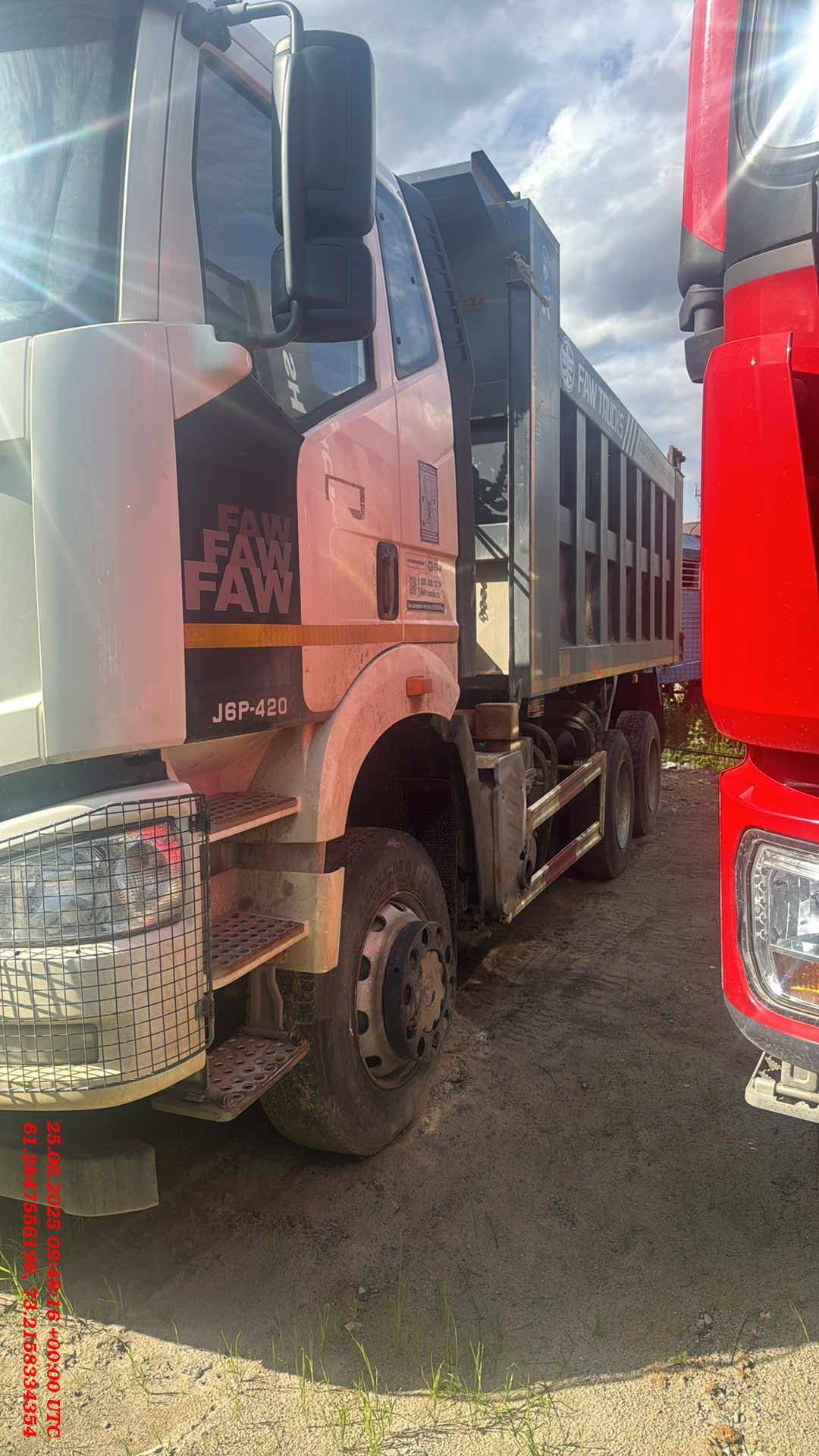 FAW CA3250P66K24L1TE5 6x6,  85 000 км, 2023 года