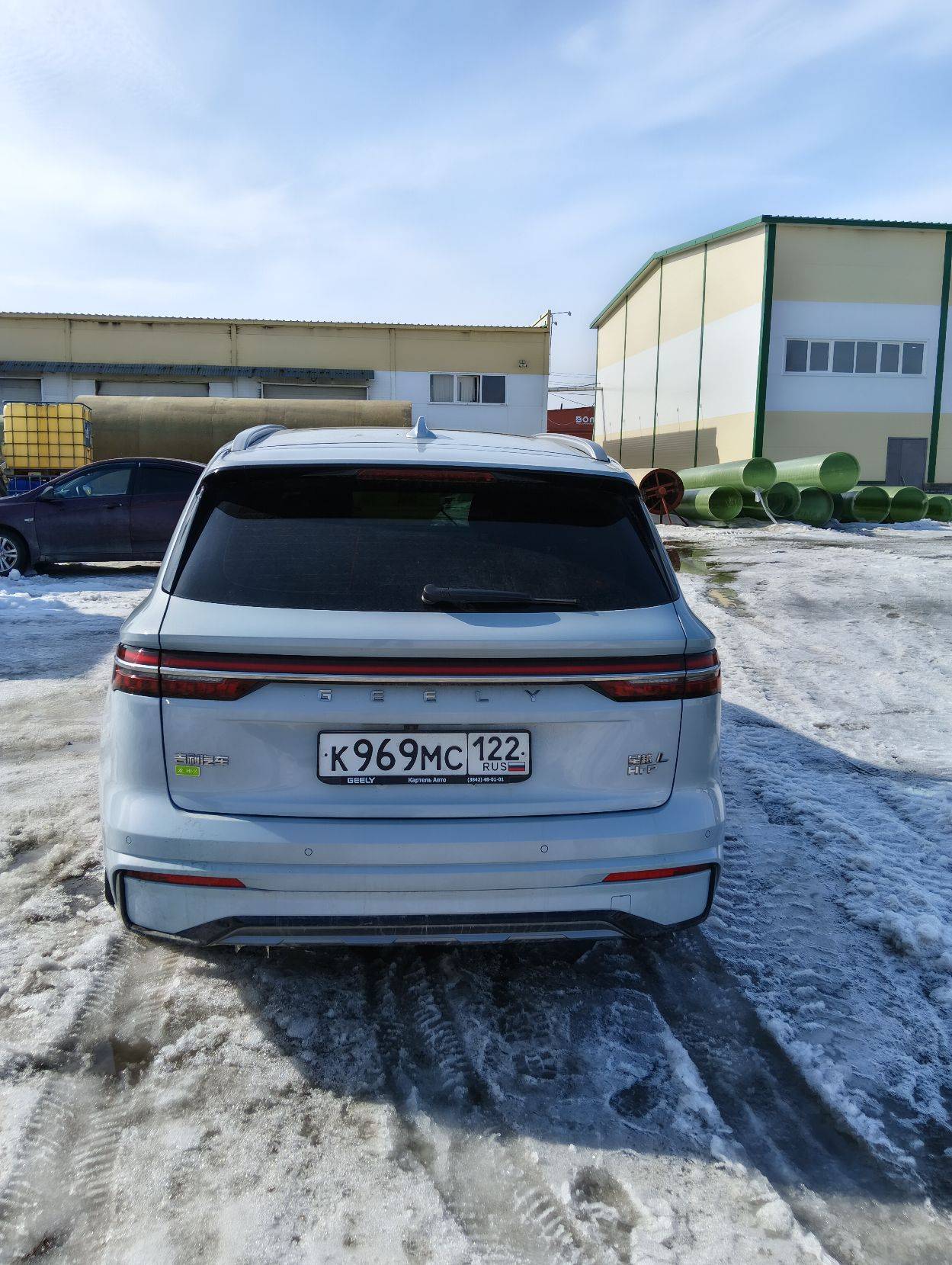 Geely Monjaro Hi-P (Xingyue L Hi-P),  40 068 км, 2022 года в лизинг