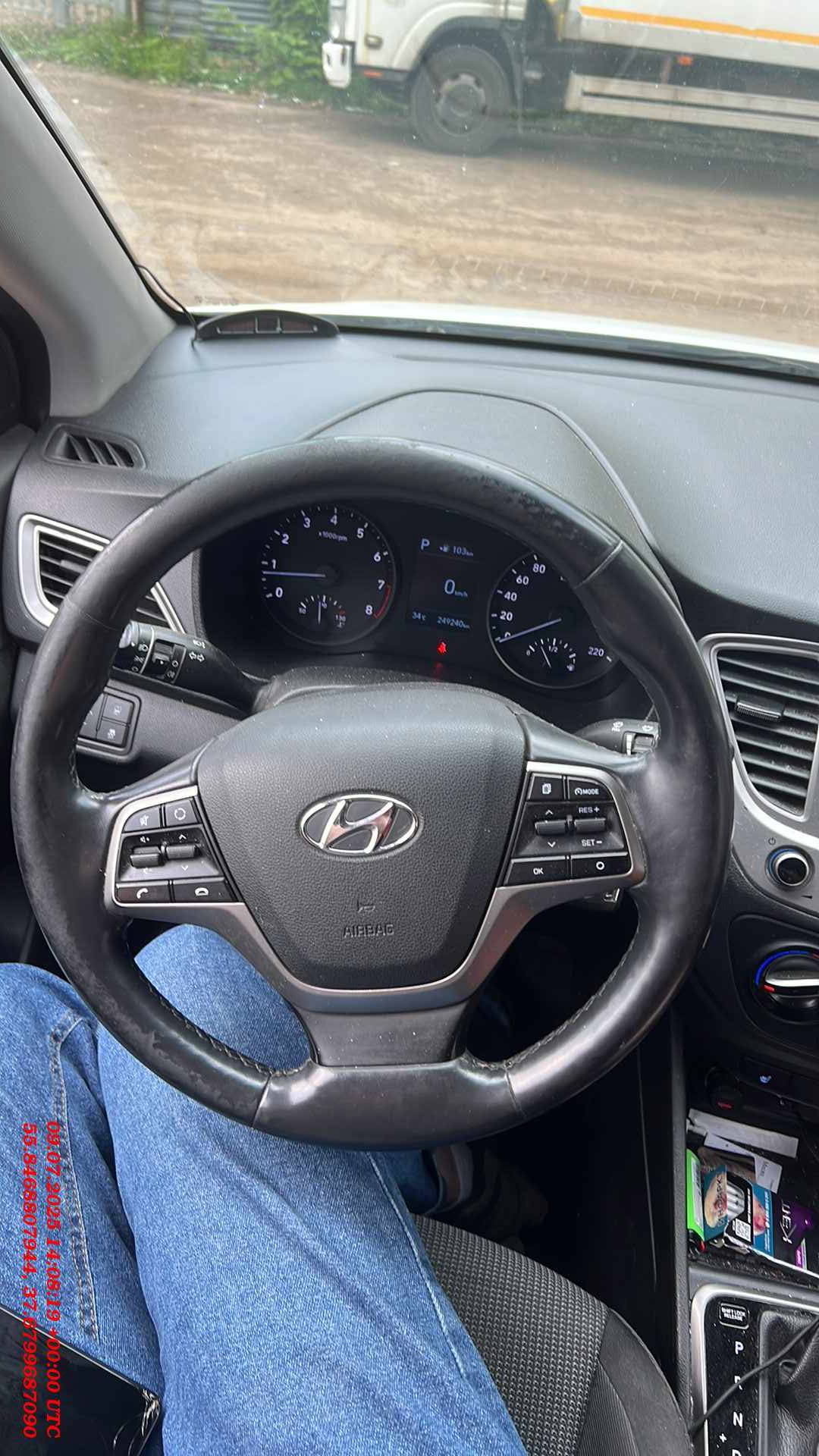Hyundai Solaris,  249 240 км, 2019 года в лизинг