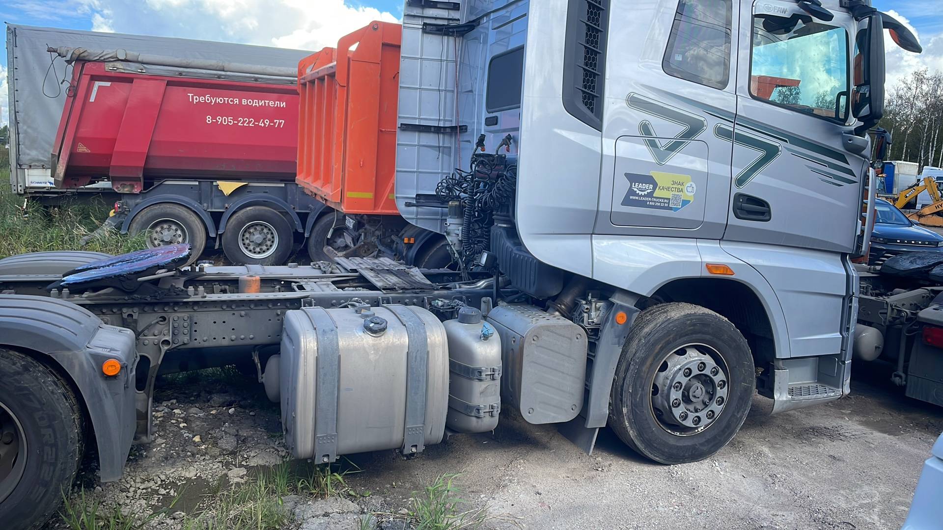 FAW CA4180P77K25E5 4x2,  248 667 км, 2023 года в лизинг