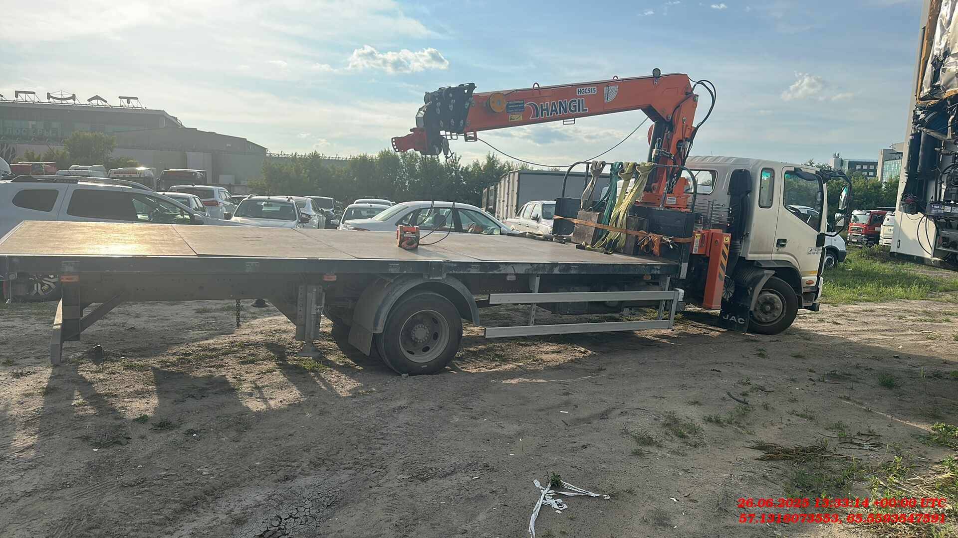 JAC N 120,  16 029 км, 2023 года в лизинг