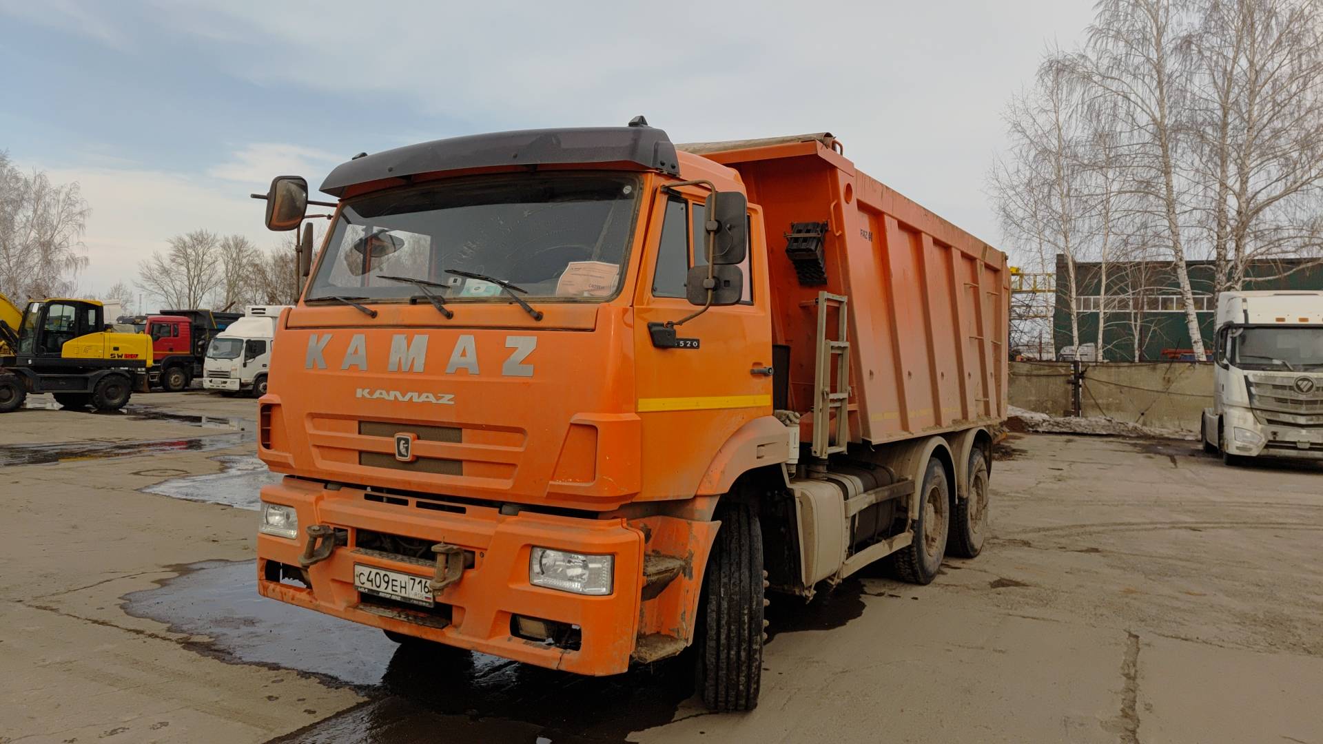 КАМАЗ 6520-26012-53,  83 063 км, 2020 года