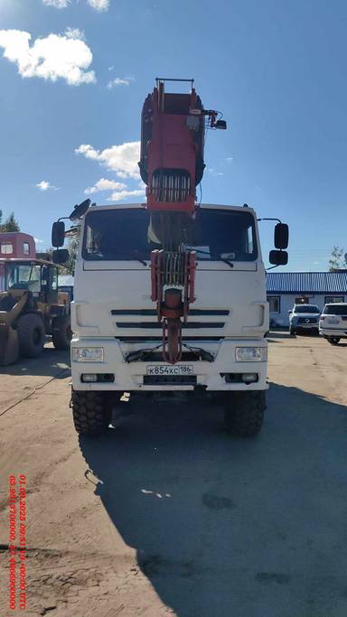 ЧЕЛЯБИНЕЦ КС-65717-34 КАМАЗ-6560 (8x8) г/п 50т. стрела 34,3м