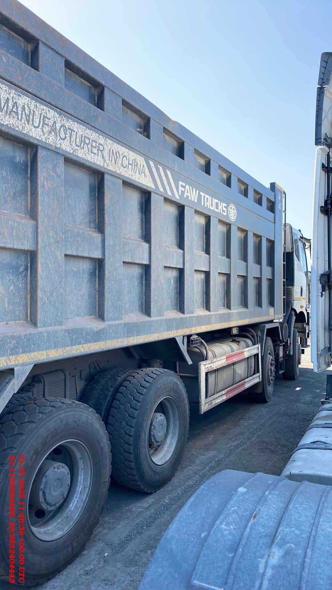 FAW CA3310P66K24T4E5 8х4,  125 869 км, 2023 года