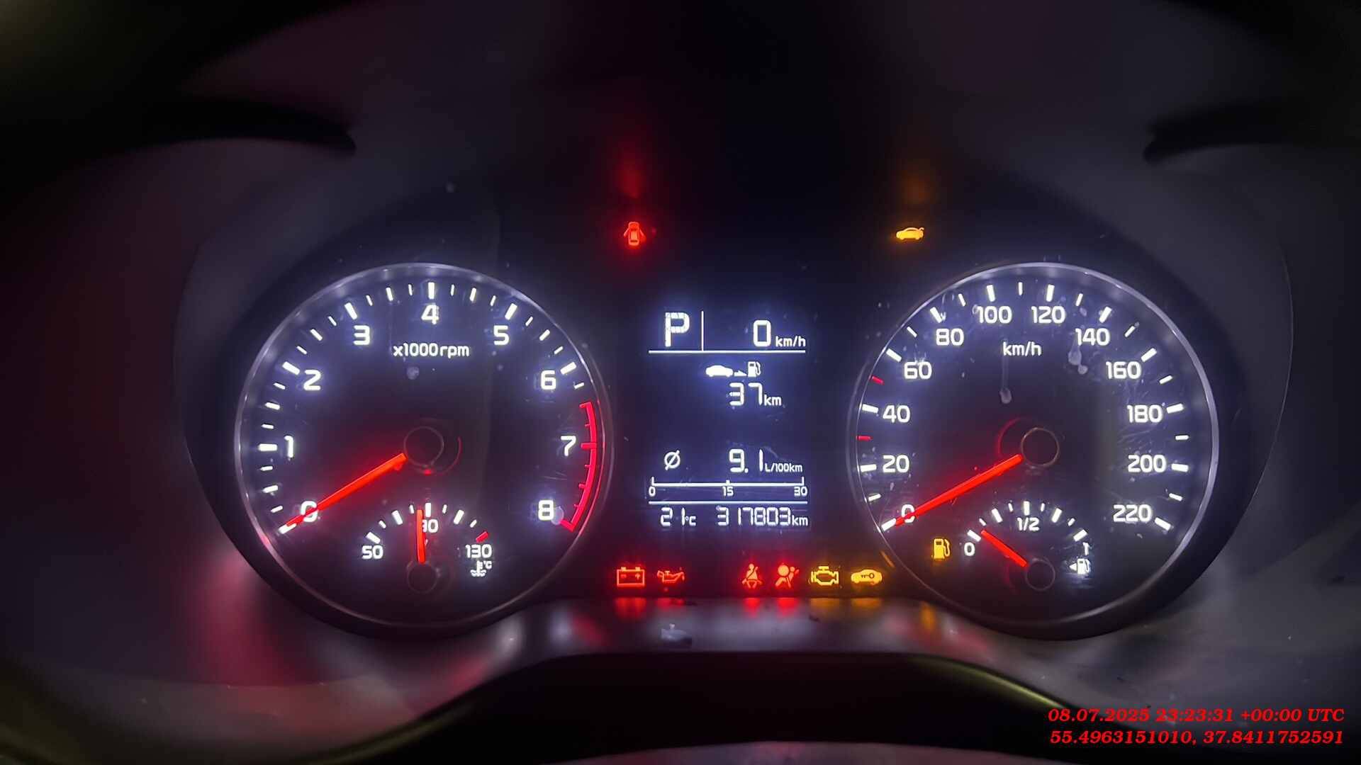 KIA Rio X-Line,  317 803 км, 2019 года в лизинг