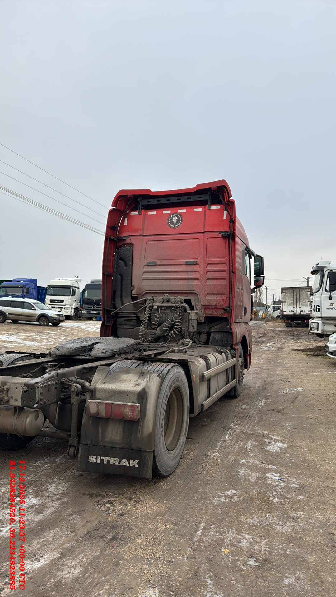 Sitrak C7H 4x2 ZZ4186V361HE,  520 859 км, 2023 года в лизинг