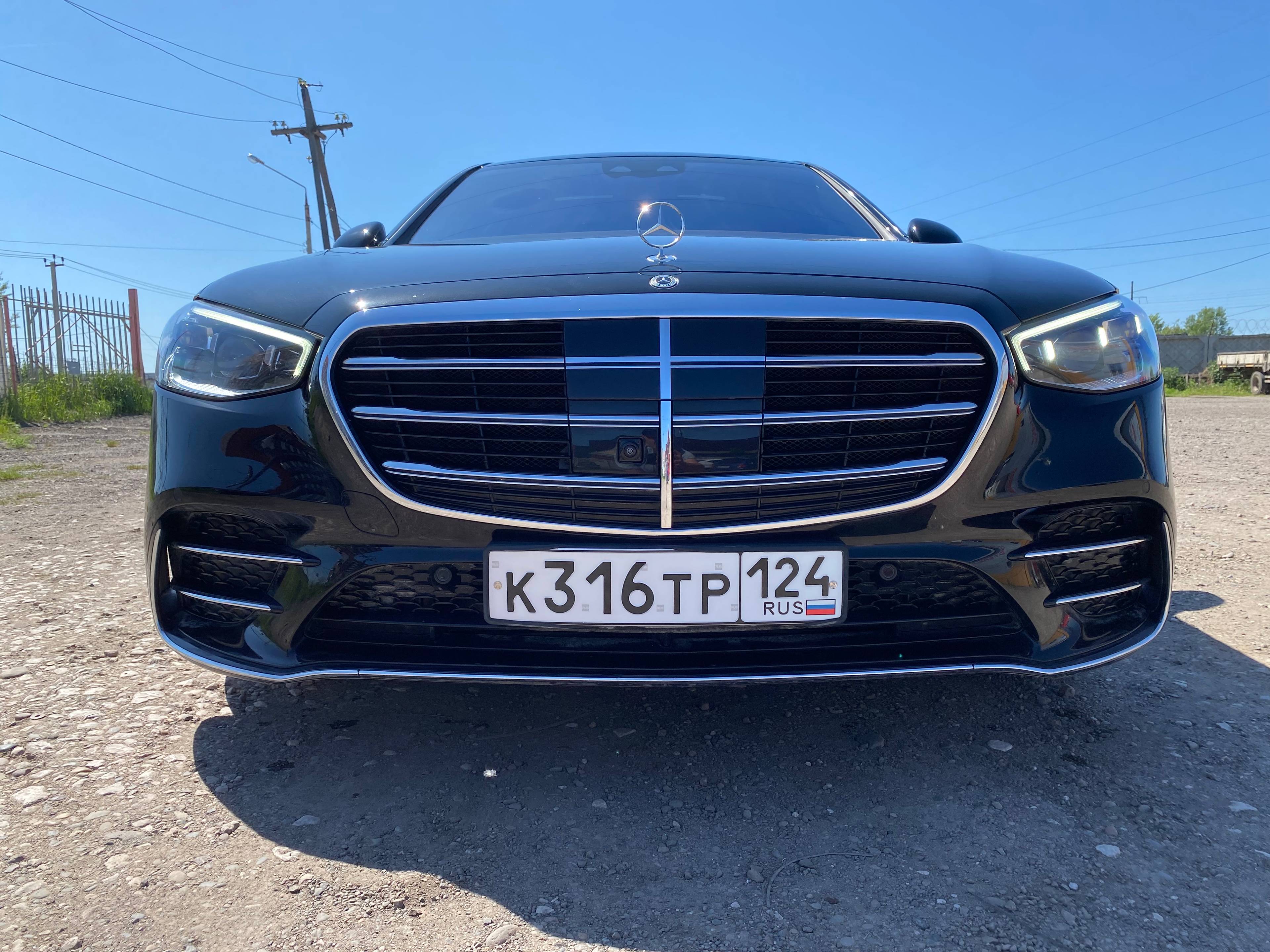 Mercedes-Benz S седан,  28 593 км, 2021 года в лизинг