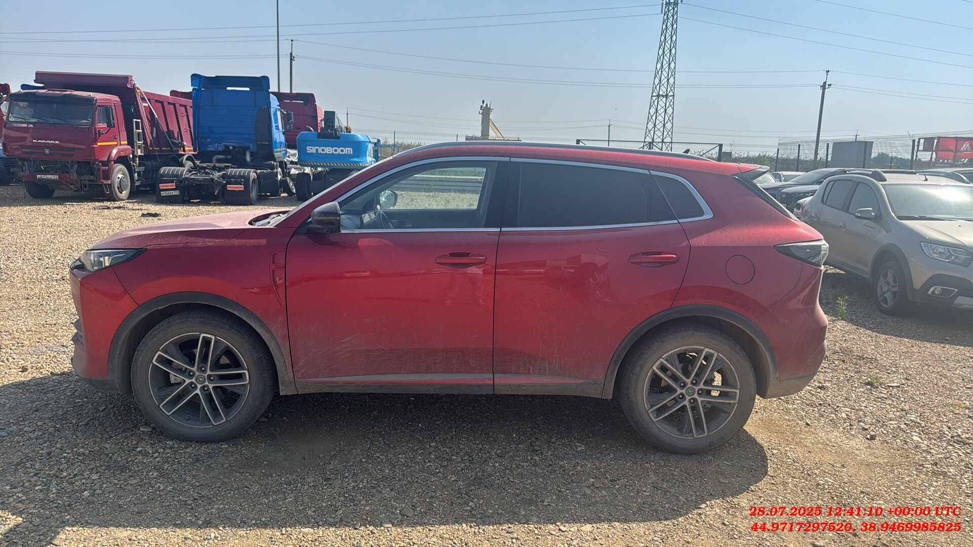 Changan CS55 Plus,  39 778 км, 2024 года в лизинг