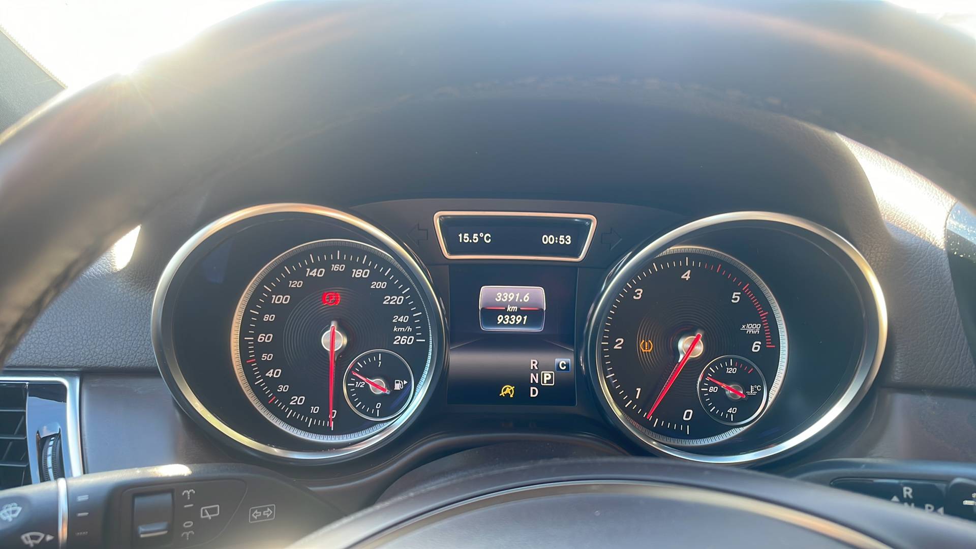 Mercedes-Benz GLE,  93 391 км, 2017 года в лизинг