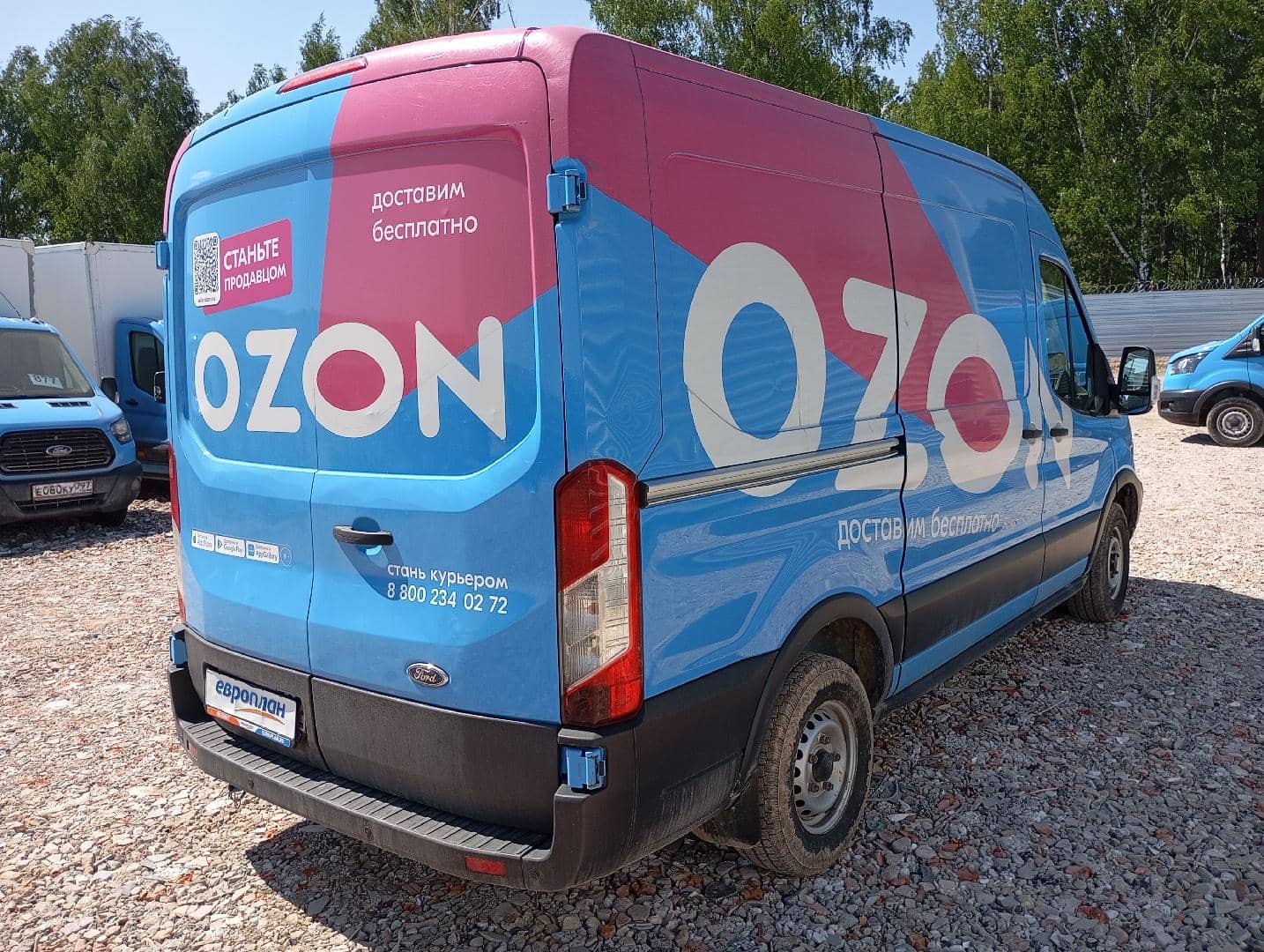 Ford Transit,  175 105 км, 2021 года в лизинг