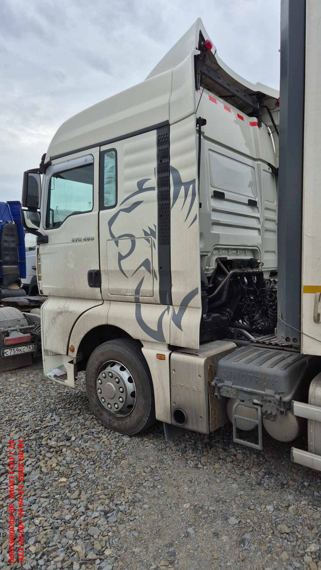 Sitrak C7H MAX ZZ4186V391HE,  326 956 км, 2023 года в лизинг