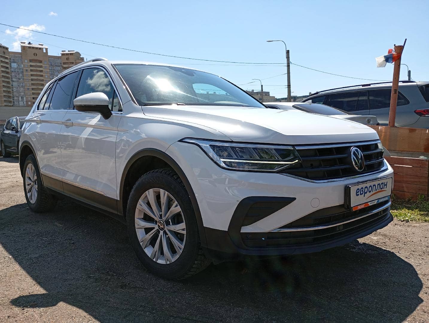Volkswagen Tiguan,  50 392 км, 2021 года в лизинг