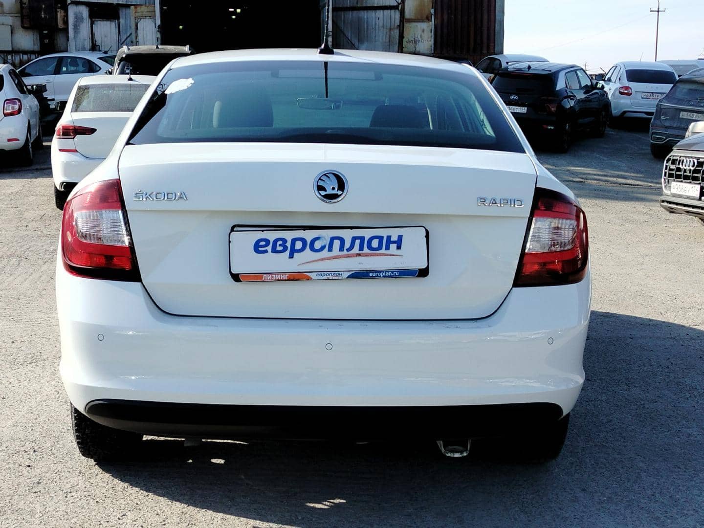 Skoda Rapid,  28 796 км, 2019 года в лизинг