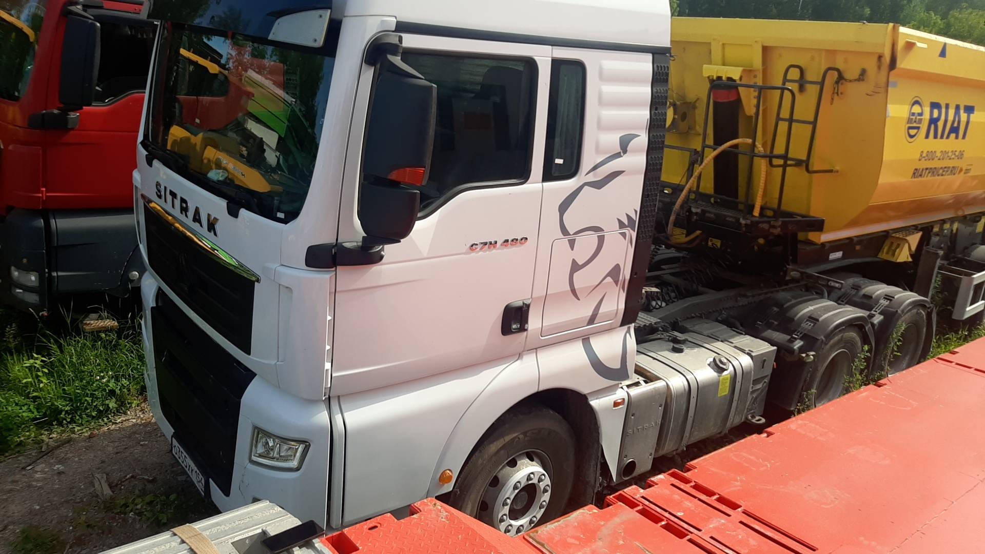 Sitrak С7Н 6×4 ZZ4256V364HE,  287 821 км, 2023 года в лизинг