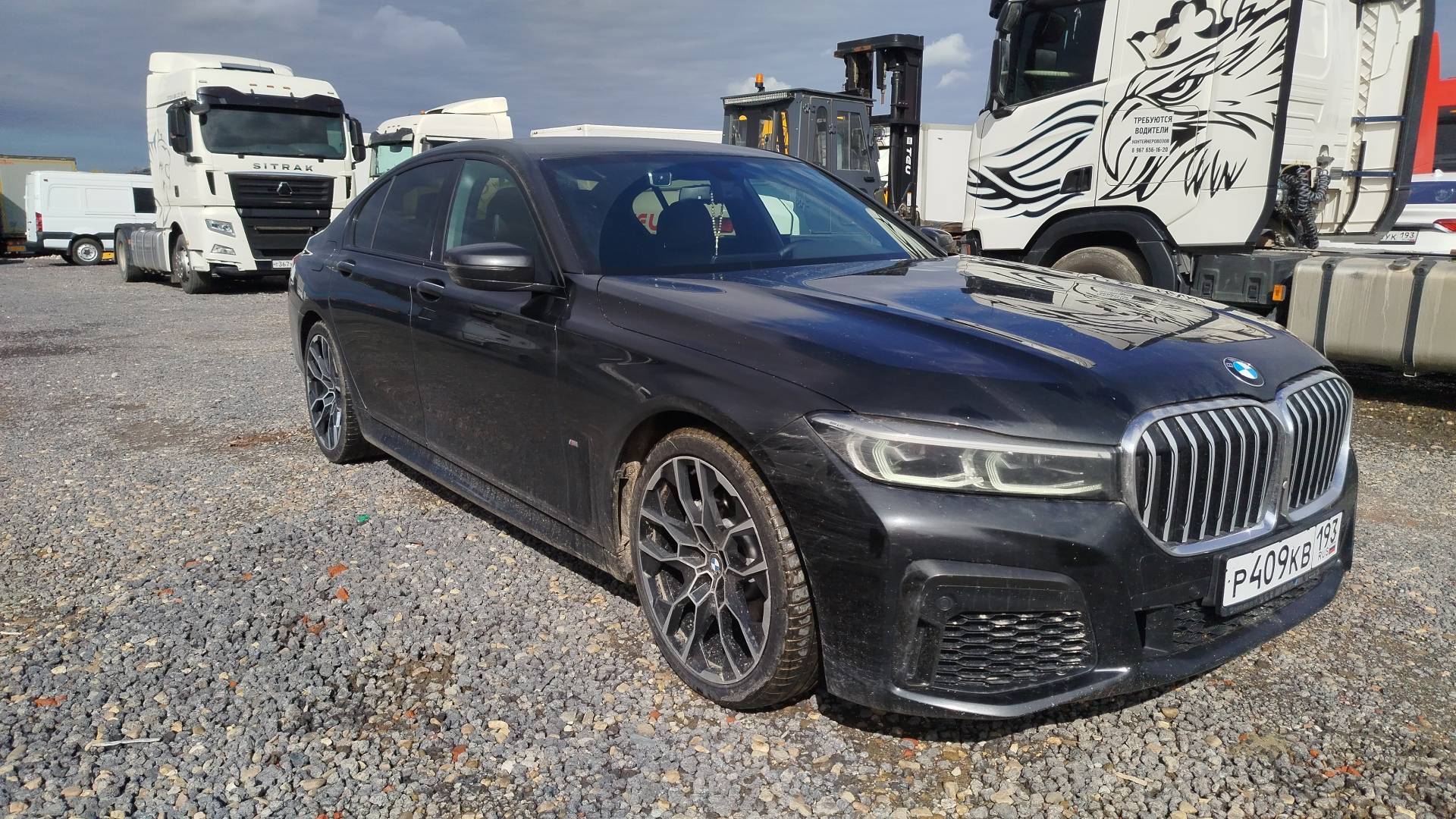 BMW 7 серия,  121 122 км, 2019 года в лизинг