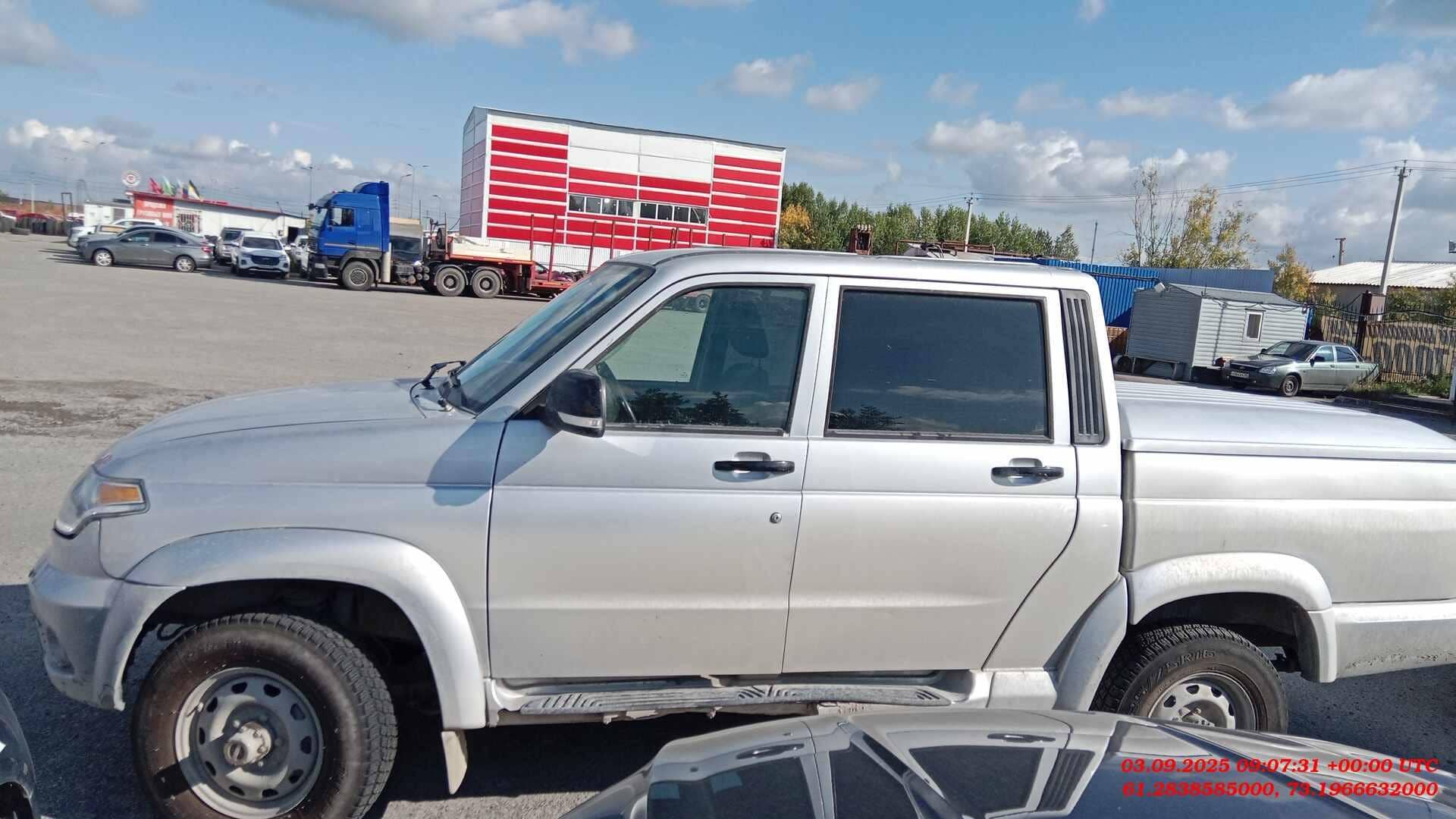 УАЗ Pickup,  100 000 км, 2023 года в лизинг