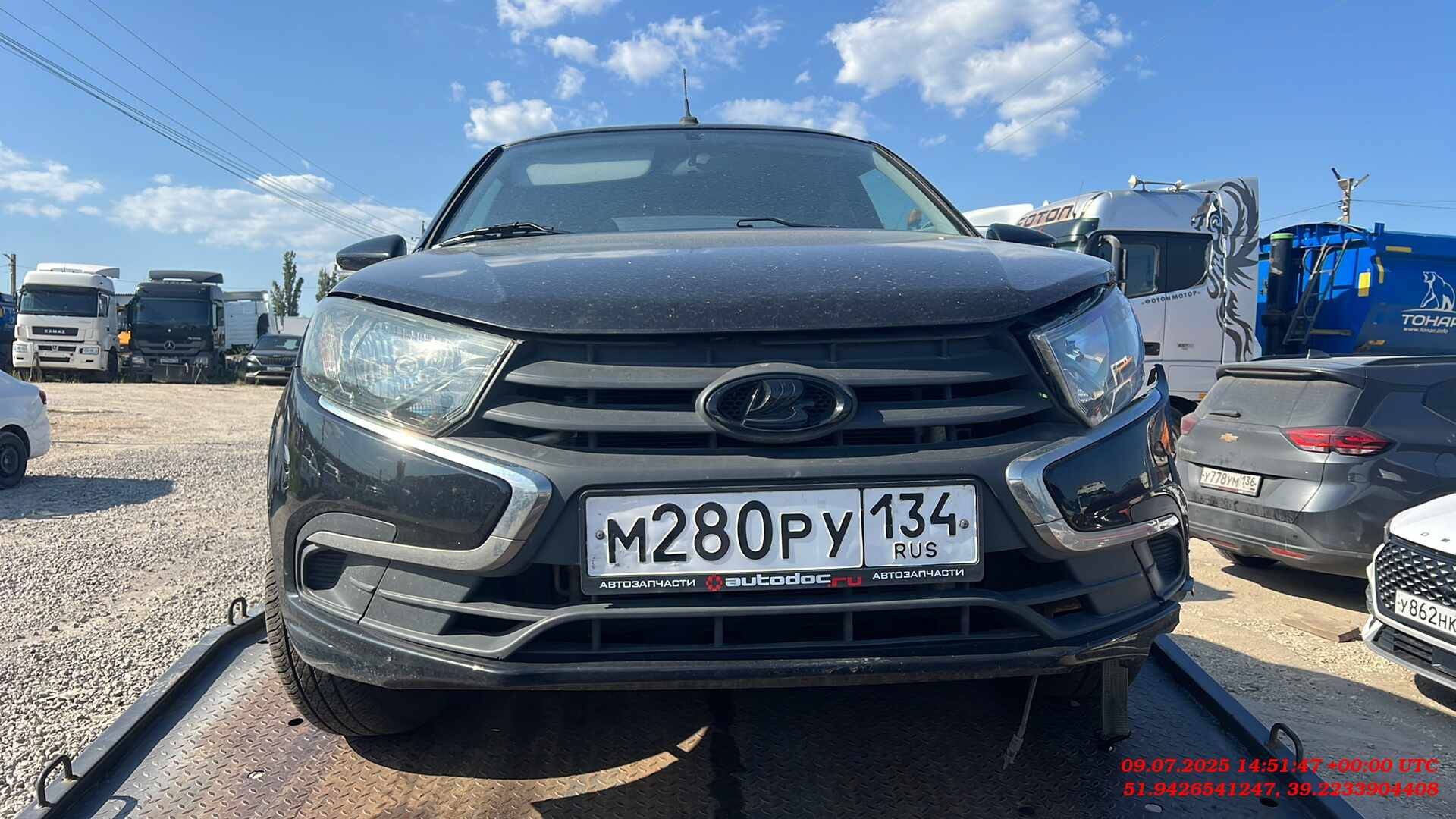 Lada Granta седан,  100 000 км, 2022 года в лизинг