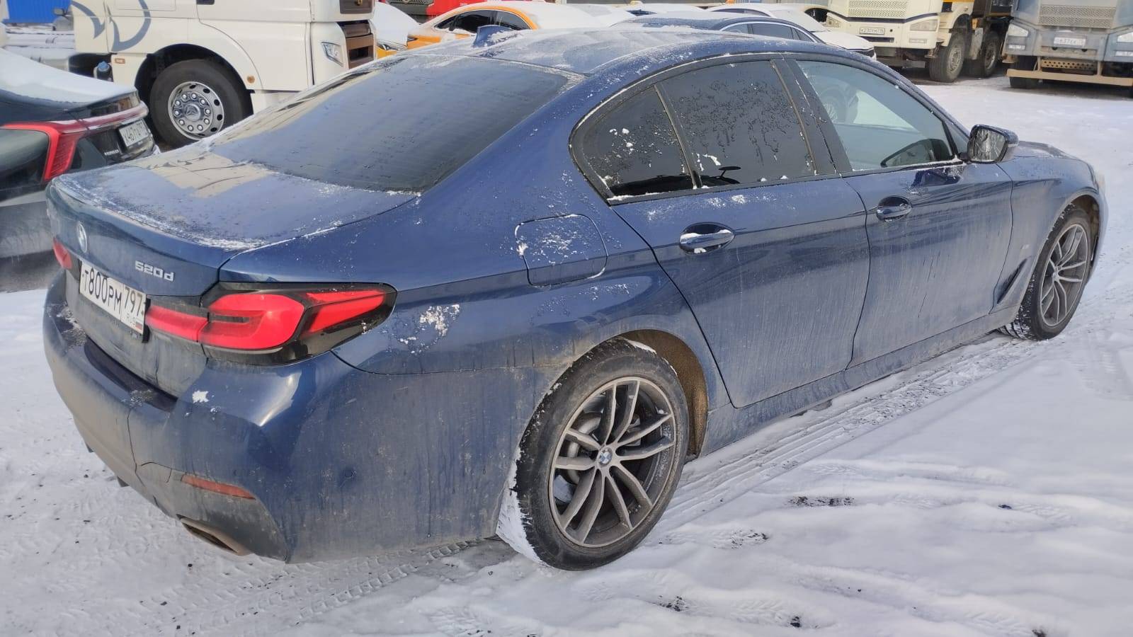 BMW 5 серия,  72 824 км, 2020 года в лизинг