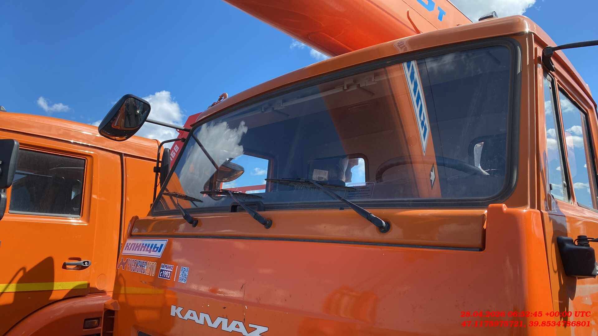 Клинцы КС-55713-1К-4 КАМАЗ-65115 (6х4) г/п 25т. стрела 31м.,  17 342 км, 2023 года в лизинг
