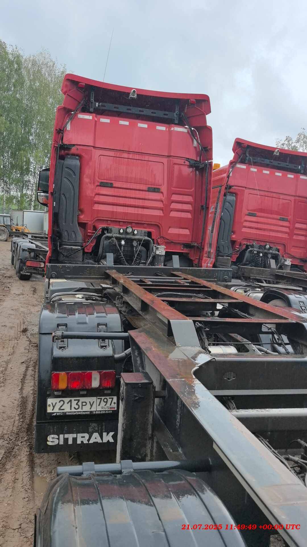 Sitrak С7Н MAX 6×4 ZZ4256V364HE,  156 566 км, 2023 года в лизинг